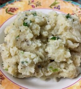 Herbed and Spiced Mashed Potatoes