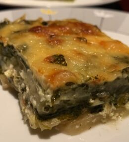 Potato and Spinach Gratin