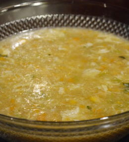 Sweet Corn Chicken Soup